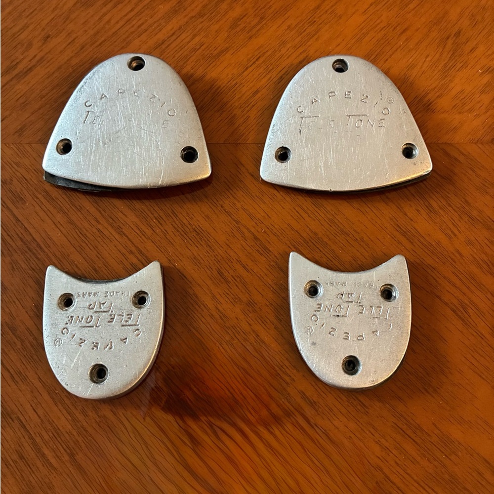 Capezio Silver Tele Tone Tap Plates